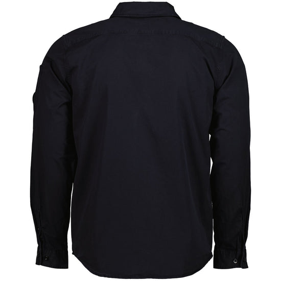 C.P. Company UnderSixteen | Junior Gabardine Lens Zip Overshirt - Total ...