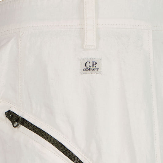 C.P. Plated Linen Cargo Pants - Casual Basement