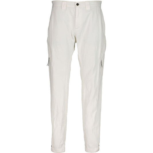 C.P. Plated Linen Cargo Pants - Casual Basement