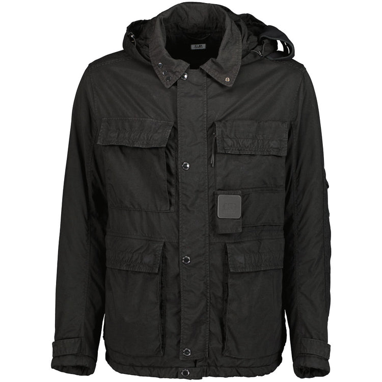 C.P. Company Rubber Patch Utility Jacket - Black