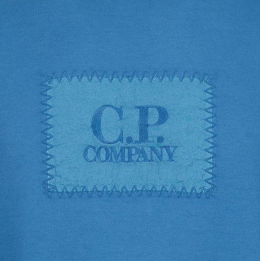 C.P. Light Fleece Patch Logo Sweatshirt - Casual Basement