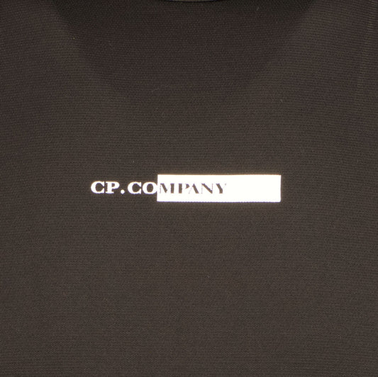 C.P. Micronet Piqué Logo Print T-Shirt - Casual Basement