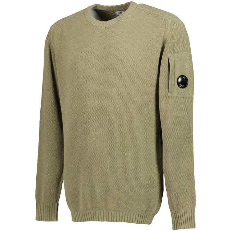 Chenille Crewneck Lens Knit - Casual Basement