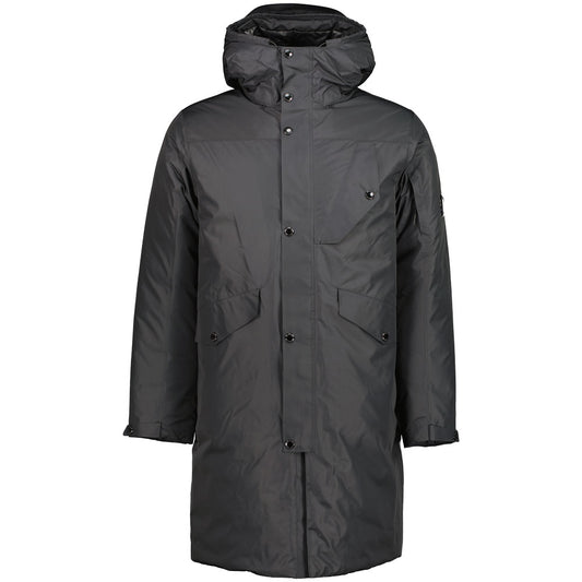 Micro m utility clearance lens parka long jacket