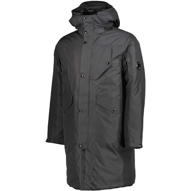 Long Micro-M Down Lens Parka - Casual Basement