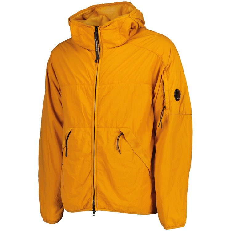 Hooded Nylon Lens Jacket - Casual Basement