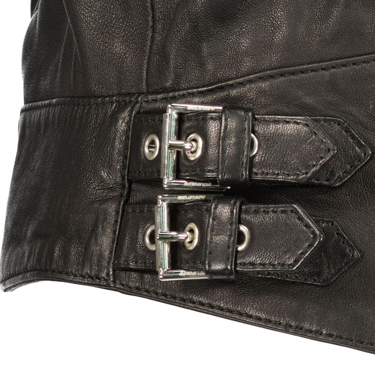 Ladies Belhaven Leather Jacket - Casual Basement