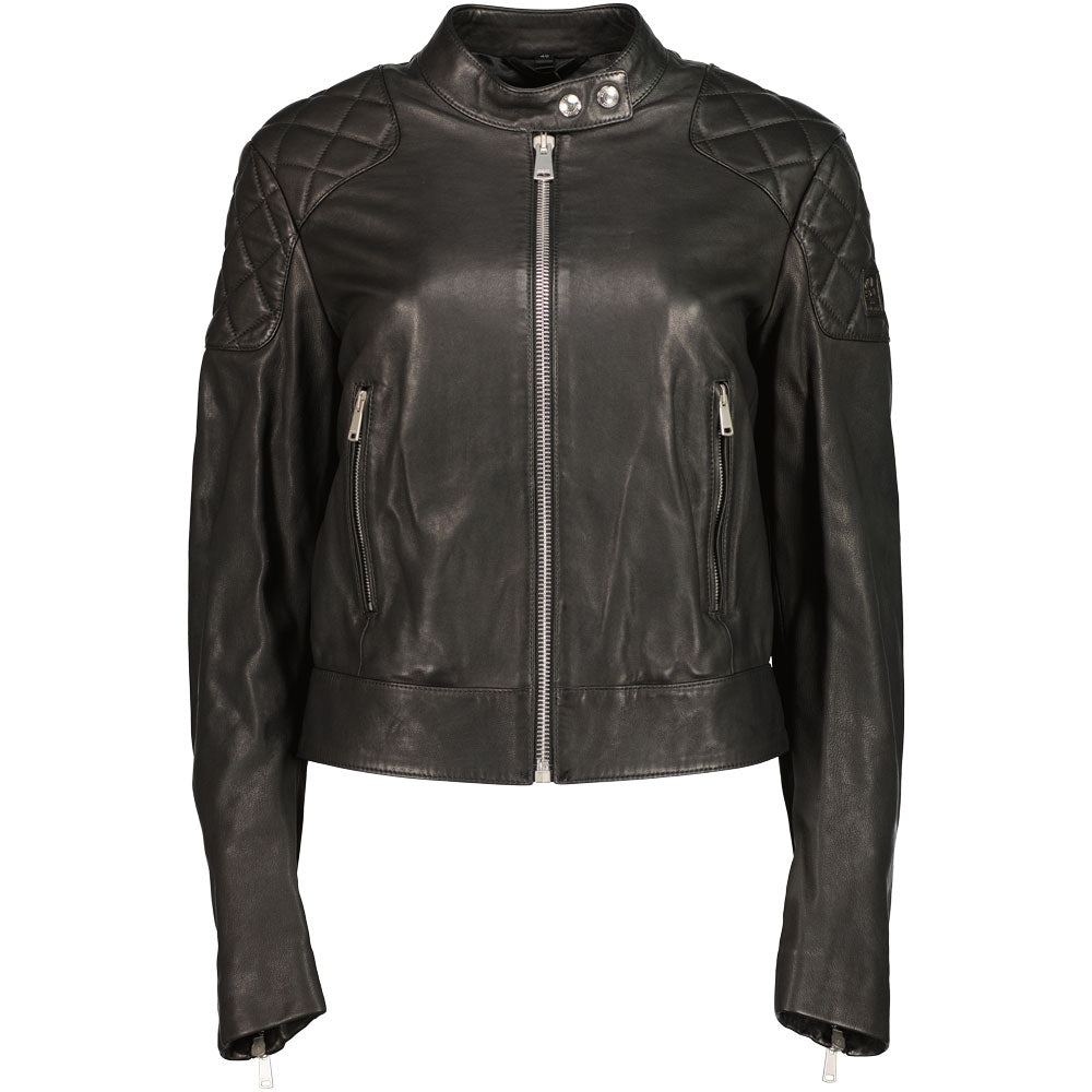 Belstaff | Ladies Belhaven Leather Jacket - Black