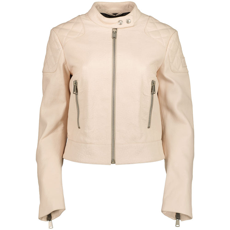 Ladies Belhaven Leather Jacket - Casual Basement