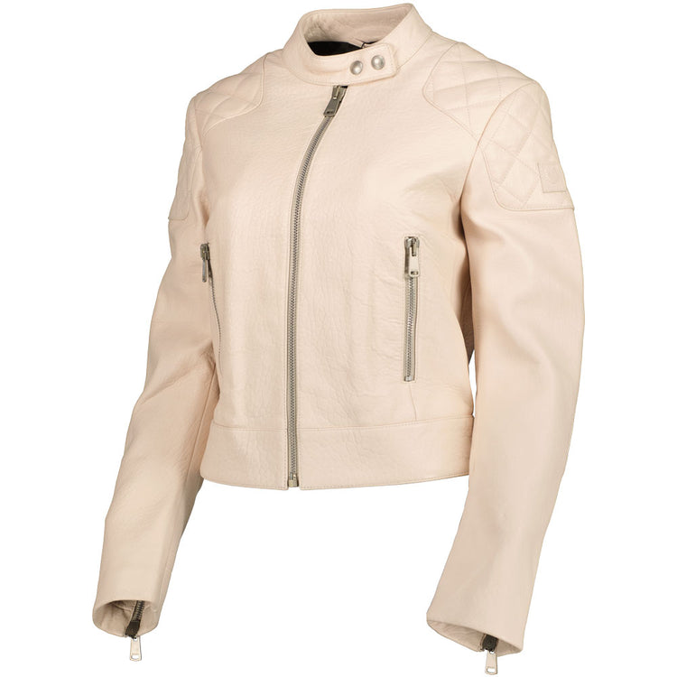 Ladies Belhaven Leather Jacket - Casual Basement