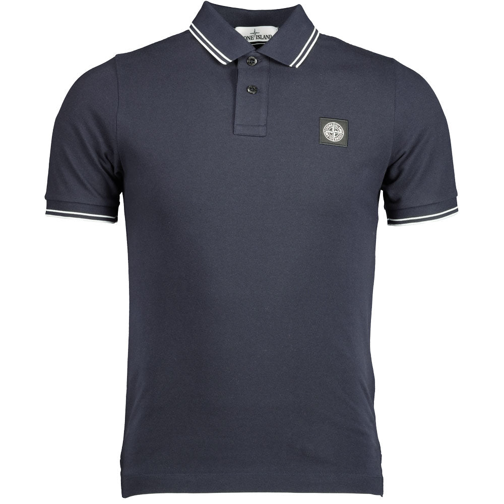 Stone Island | Patch Logo Polo Shirt - Navy