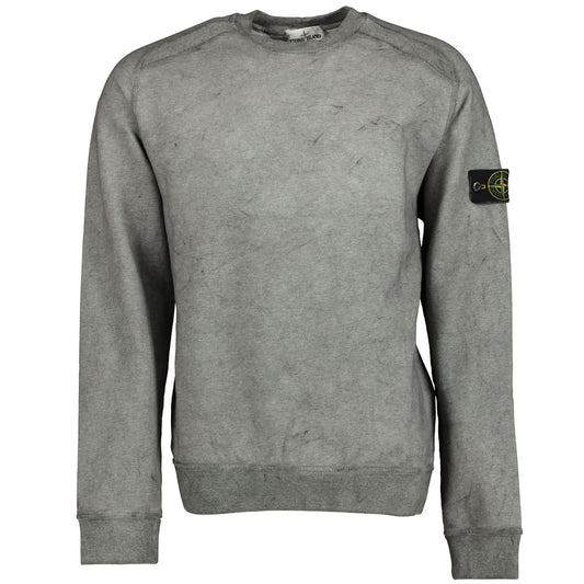 Stone Island Dust Crew Neck Sweatshirt - Casual Basement