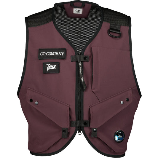 Patta x CP Company Soft Shell Utility Vest - Casual Basement