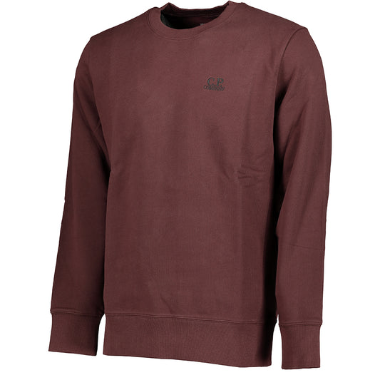 Diagonal Fleece Logo Sweatshirt - Casual Basement