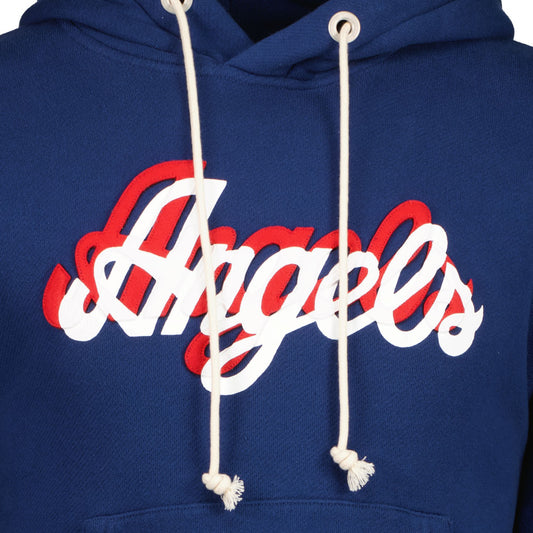 Oversized Angels Logo Hoodie - Casual Basement